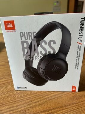 JBL Tune 510BT Wireless Headphones - Black